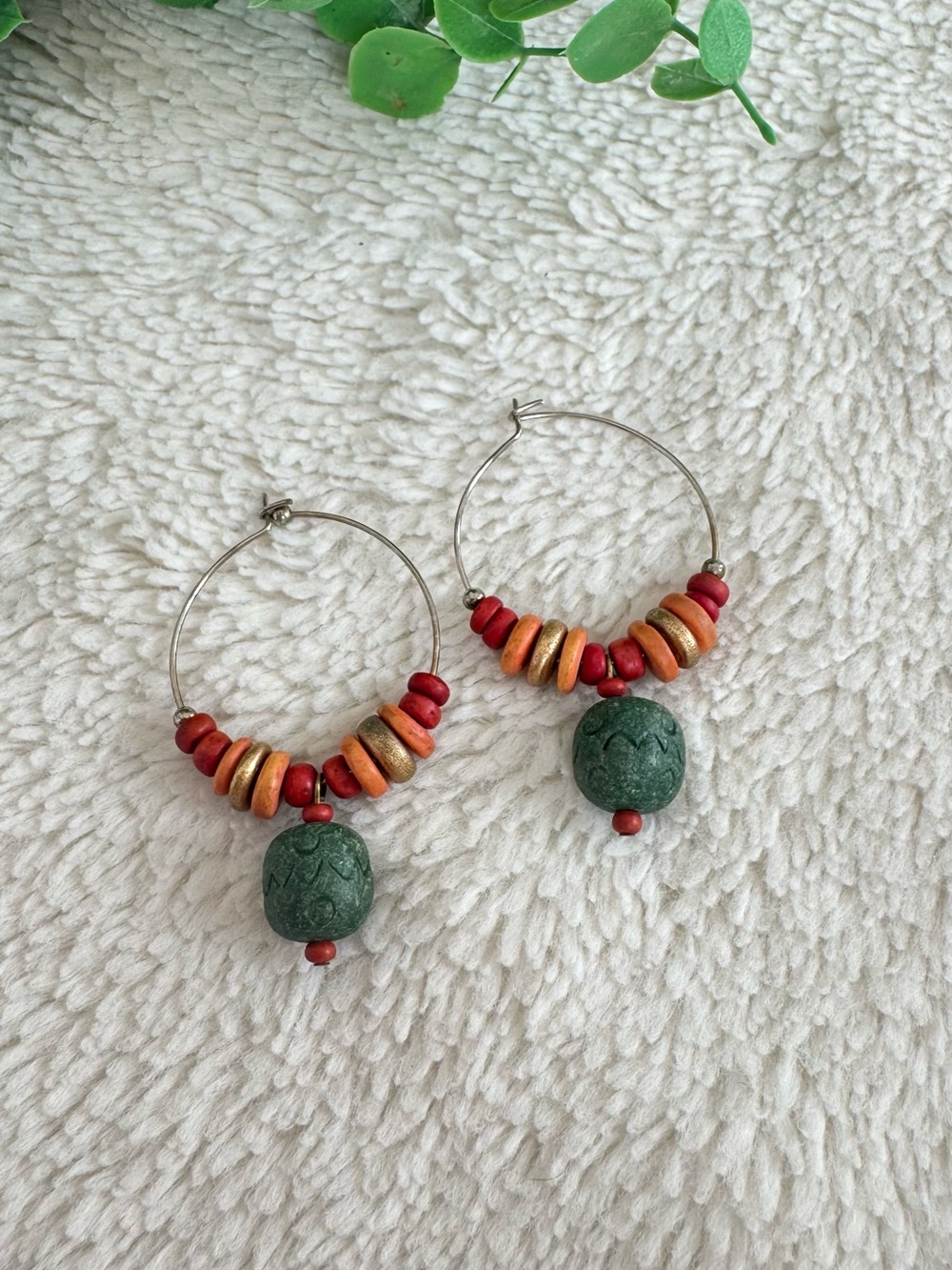 🌷3/15🌷 Boho loop earrings